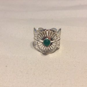 Silver ring from Emma and Chloe